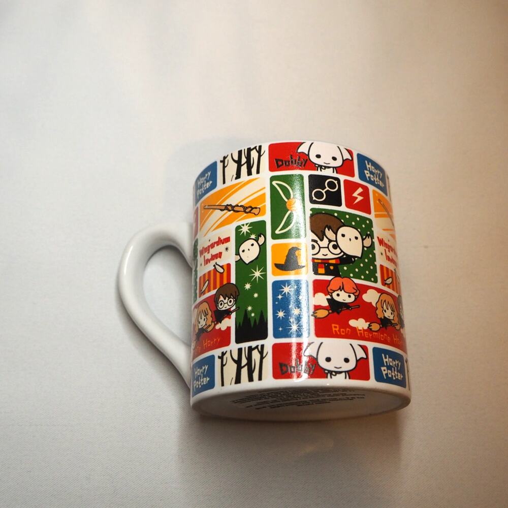 Silver Buffalo Harry Potter Chibi Characters 14 Oz Ceramic Coffee Mug Licensed